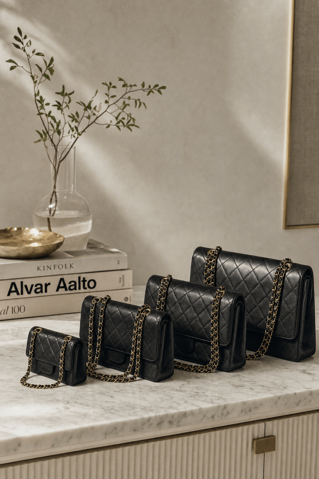 Chanel Classic Flap Sizes Explained: Mini, Small, Medium, Jumbo, Maxi - Fabrinique