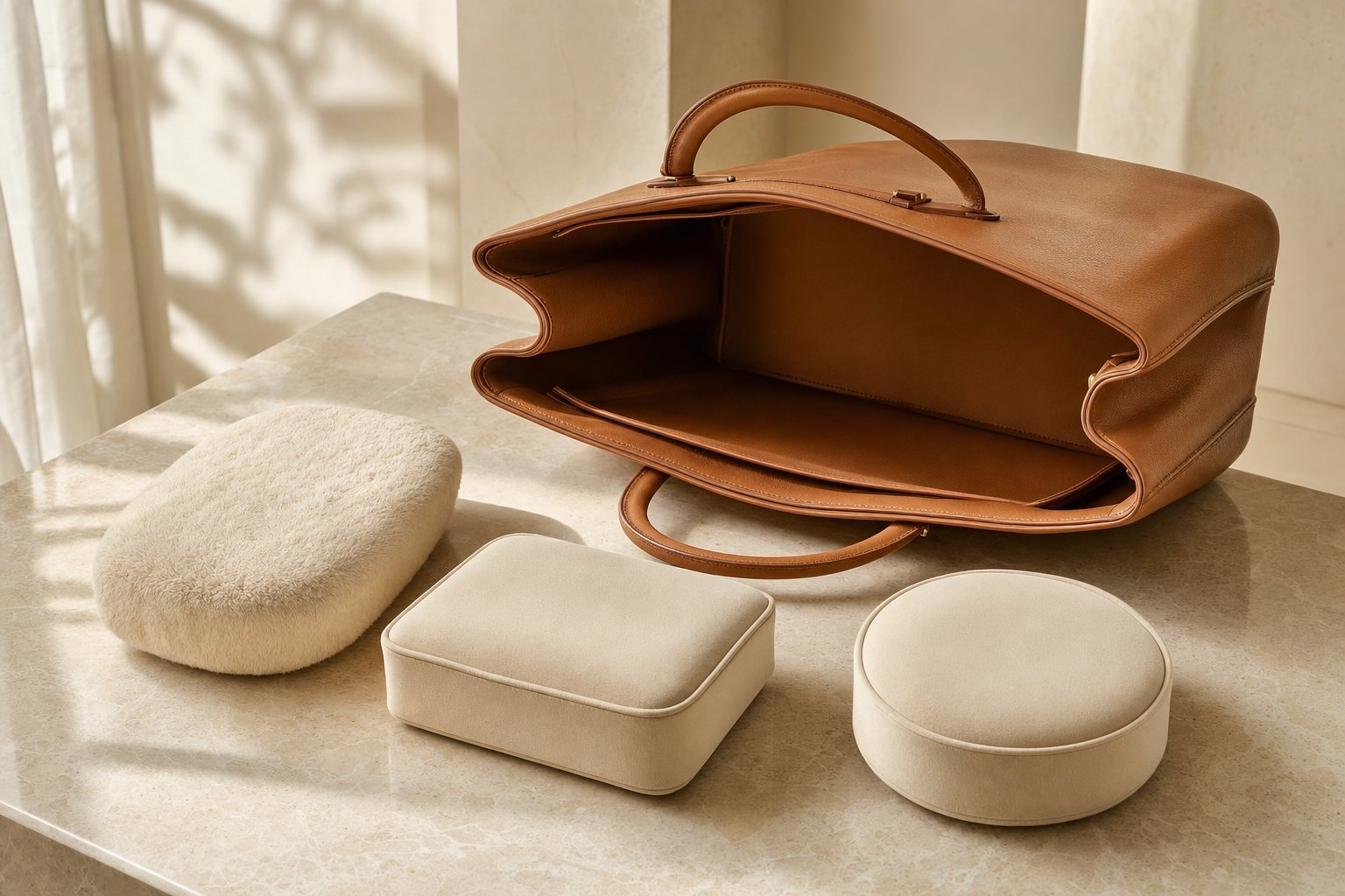 Handbag Insert Types Explained (Base Shaper, Organizer, Pillow — Which One?) - Fabrinique