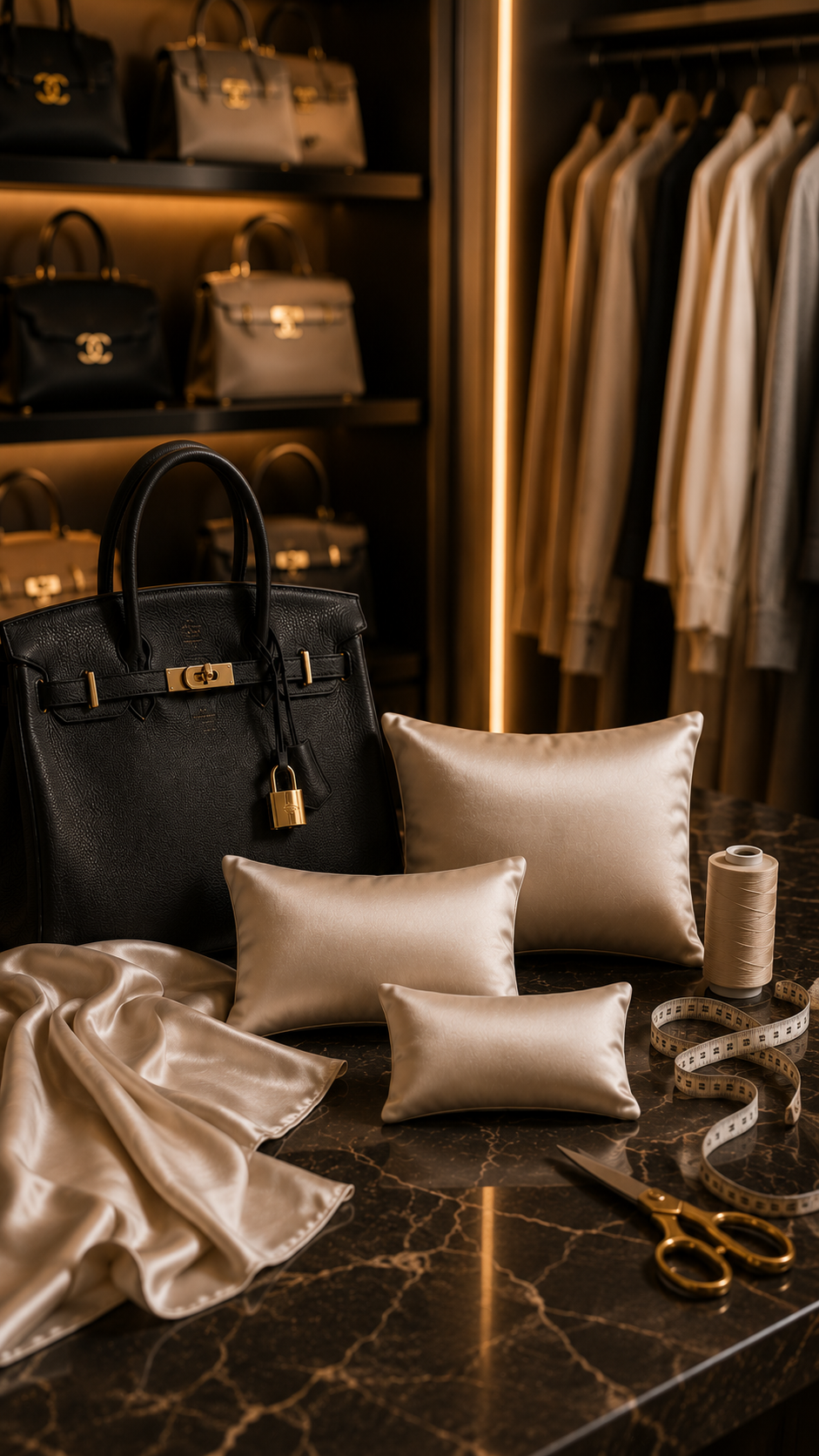 Fabrinique purse pillows