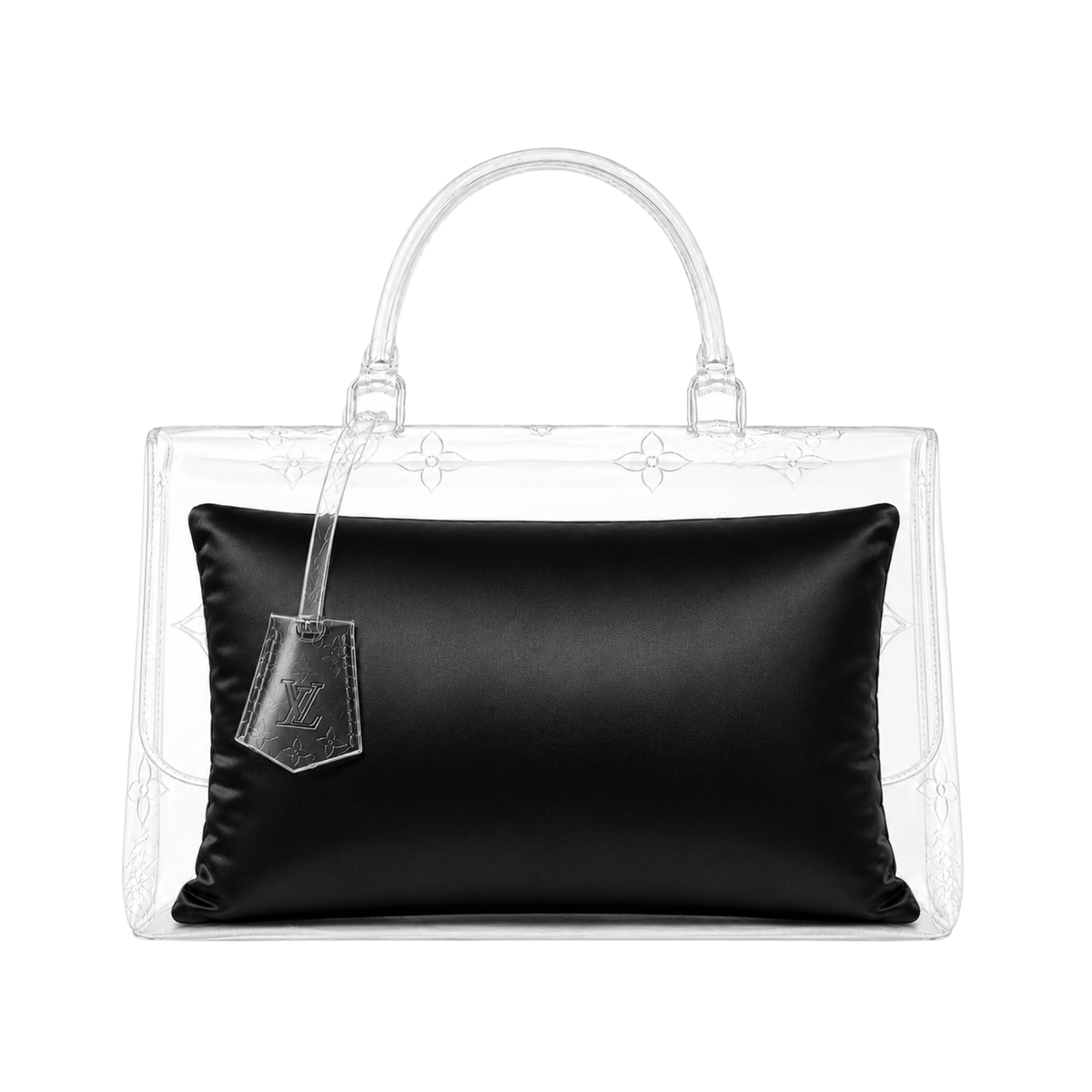 Core Single Purse Pillow - Petite (9" x 2.5" x 4.5") - BLACK - Fabrinique