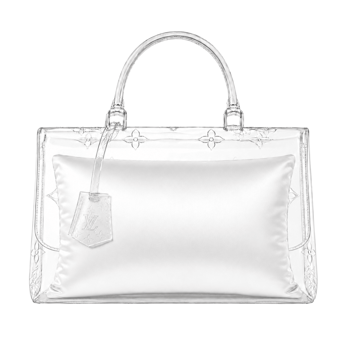 Luxury Purse Pillow Insert | Handbag Pillow for Designer Bags - PETITE (9 x 2.5 x 4.5 in) - WHITE - Fabrinique
