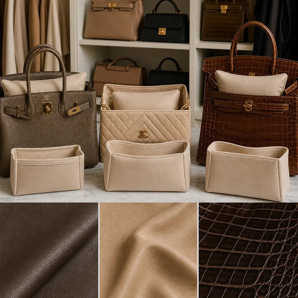 Calfskin vs Lambskin vs Exotic Leathers: Choosing the Right Handbag Storage Protection