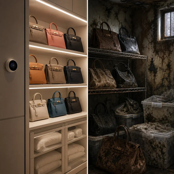 Optimal Handbag Storage Conditions vs Neglected Climate Control: Which Protects Your Investment?
