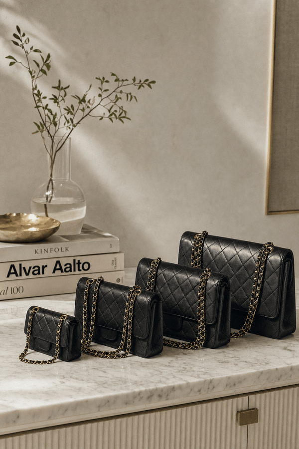 Chanel Classic Flap Sizes Explained: Mini, Small, Medium, Jumbo, Maxi