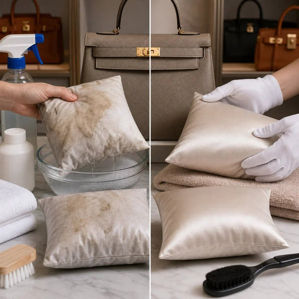 How to Care for a Fabrinique Purse Pillow