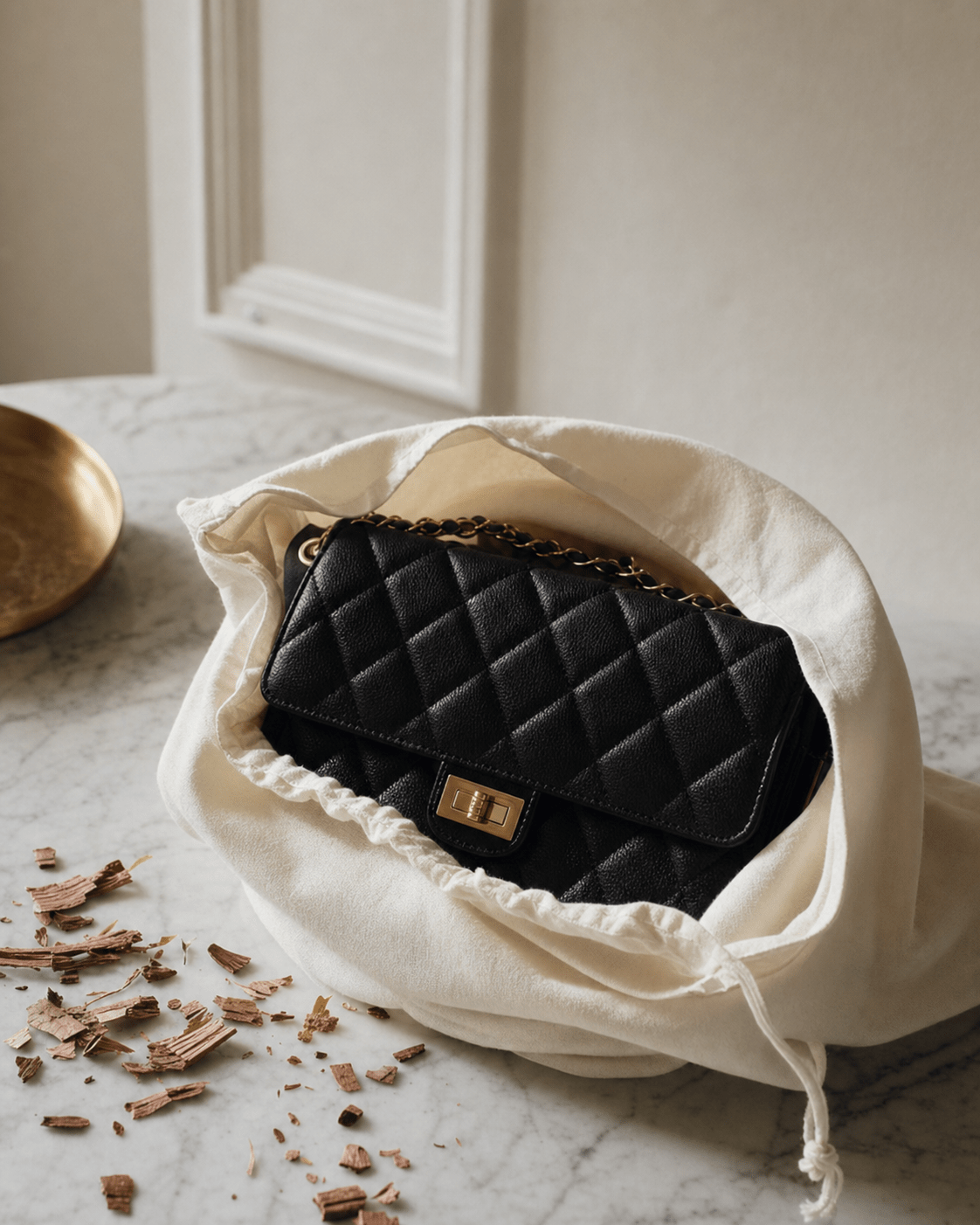 Storing Chanel Long-Term: Boxes, Dust Bags, Humidity - Fabrinique