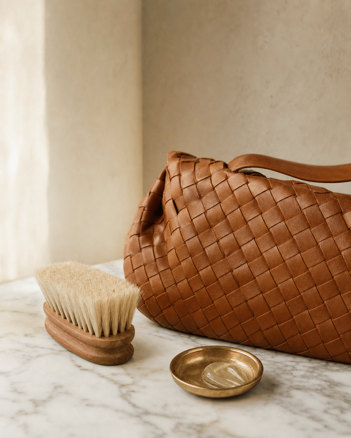 Woven Leather Care: The Bottega Playbook - Fabrinique