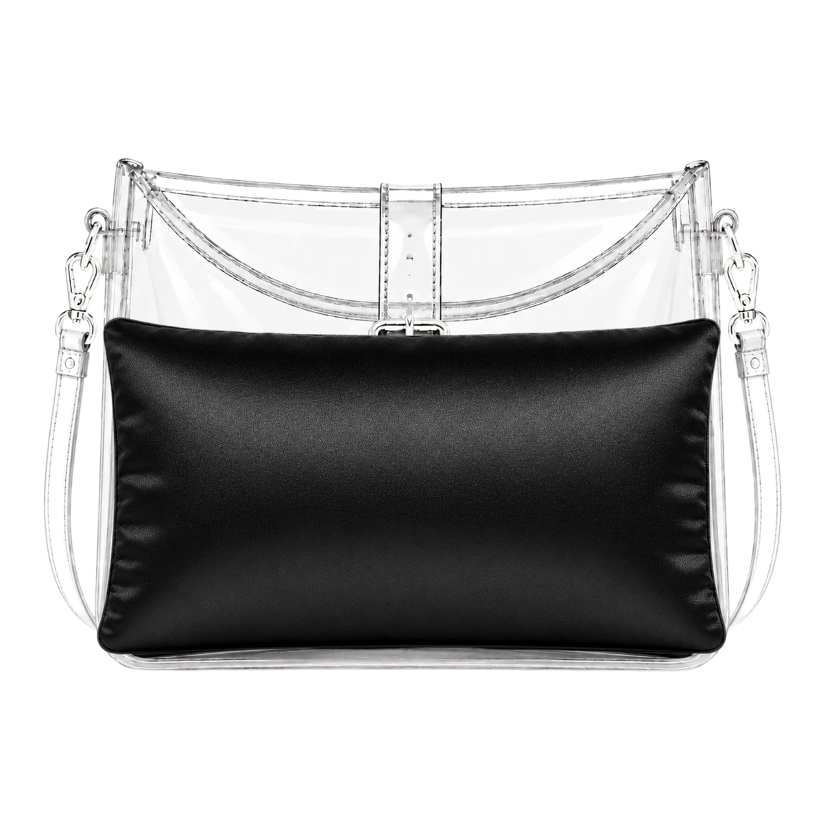 Core Single Purse Pillow - Small (12" x 3" x 5.5") - BLACK - Fabrinique