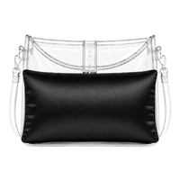 Core Single Purse Pillow - Small (12" x 3" x 5.5") - BLACK - Fabrinique
