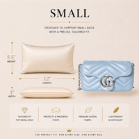Core Single Purse Pillow - MINI (7" x 1.5" x 4") - CREAM - Fabrinique