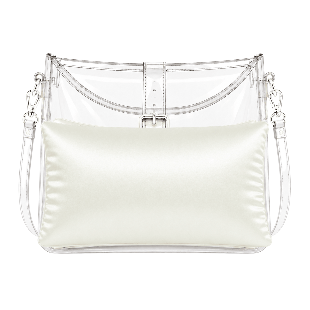 Core Single Purse Pillow - Small (12" x 3" x 5.5") - IVORY - Fabrinique