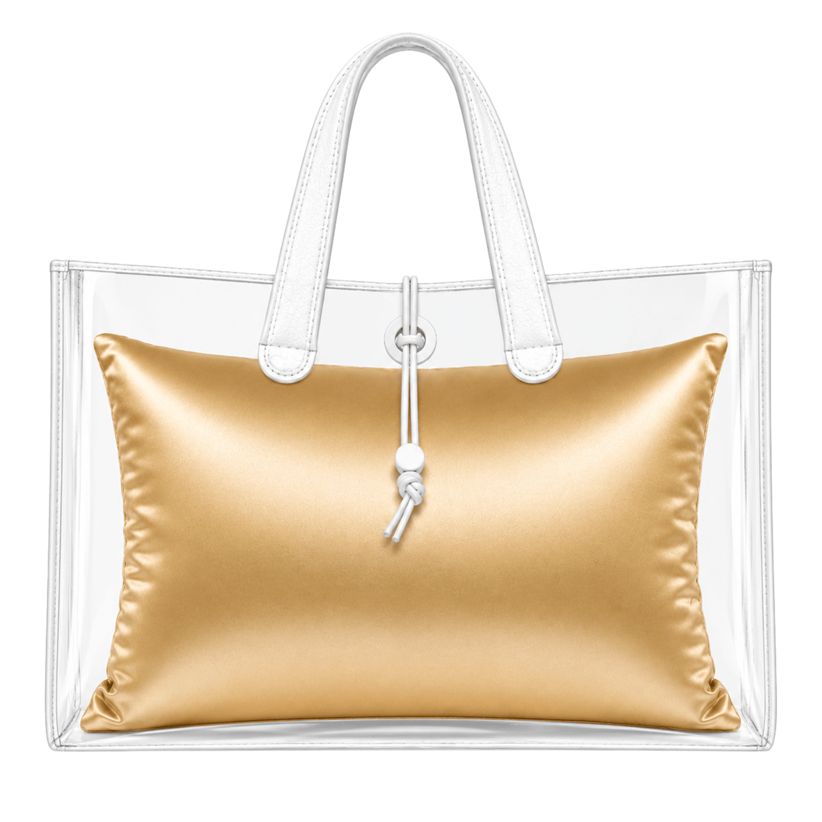 Core Single Purse Pillow - Large (14.5" x 4.5" x 11") - GOLD - Fabrinique