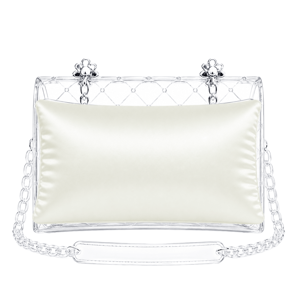 Core Single Purse Pillow - MINI (7" x 1.5" x 4") - IVORY - Fabrinique