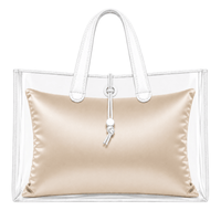 Core Single Purse Pillow - Large (14.5" x 4.5" x 11") - CREAM - Fabrinique
