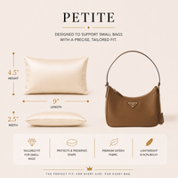 Core Single Purse Pillow - MINI (7" x 1.5" x 4") - CREAM - Fabrinique