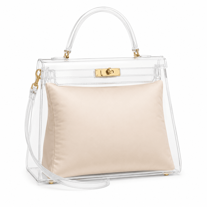 Hermès Kelly Purse Pillow | Luxury Handbag Pillow Insert | Designer Bag Shaper