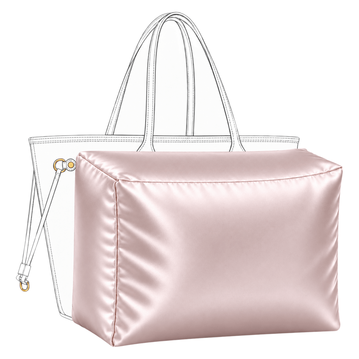 Louis Vuitton Neverfull GM Purse Pillow Insert | Fabrinique - ROSE - Fabrinique