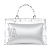 Luxury Purse Pillow Insert | Handbag Pillow for Designer Bags - PETITE (9 x 2.5 x 4.5 in) - ICE GREY - Fabrinique