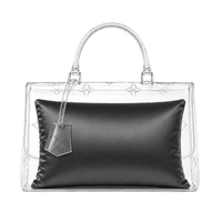 Luxury Purse Pillow Insert | Handbag Pillow for Designer Bags - PETITE (9 x 2.5 x 4.5 in) - CHARCOAL - Fabrinique