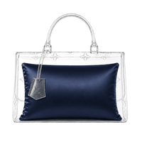 Luxury Purse Pillow Insert | Handbag Pillow for Designer Bags - PETITE (9 x 2.5 x 4.5 in) - NAVY - Fabrinique