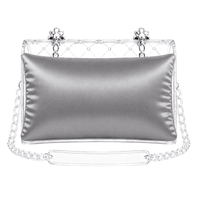 Luxury Purse Pillow Insert | Handbag Pillow for Designer Bags - MINI (7 x 1.5 x 4 in) - GREY - Fabrinique