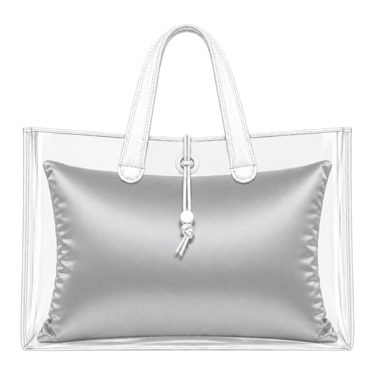 Luxury Purse Pillow Insert | Handbag Pillow for Designer Bags - LARGE (14.5 x 4.5 x 11 in) - GREY - Fabrinique
