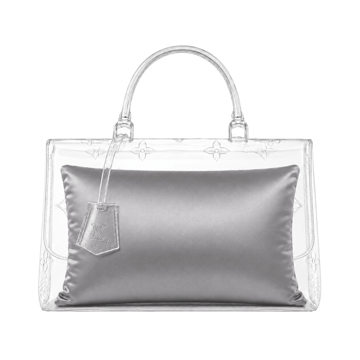 Luxury Purse Pillow Insert | Handbag Pillow for Designer Bags - PETITE (9 x 2.5 x 4.5 in) - GREY - Fabrinique