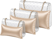 Luxury Purse Pillow Set (3 Piece) | Handbag Pillow Inserts for Designer Bags - CREAM - Fabrinique