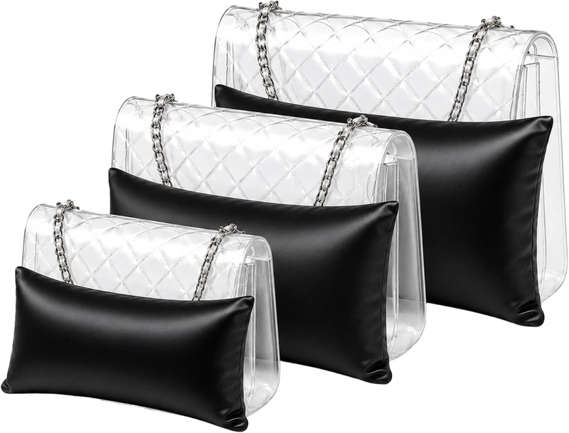 Luxury Purse Pillow Set (3 Piece) | Handbag Pillow Inserts for Designer Bags