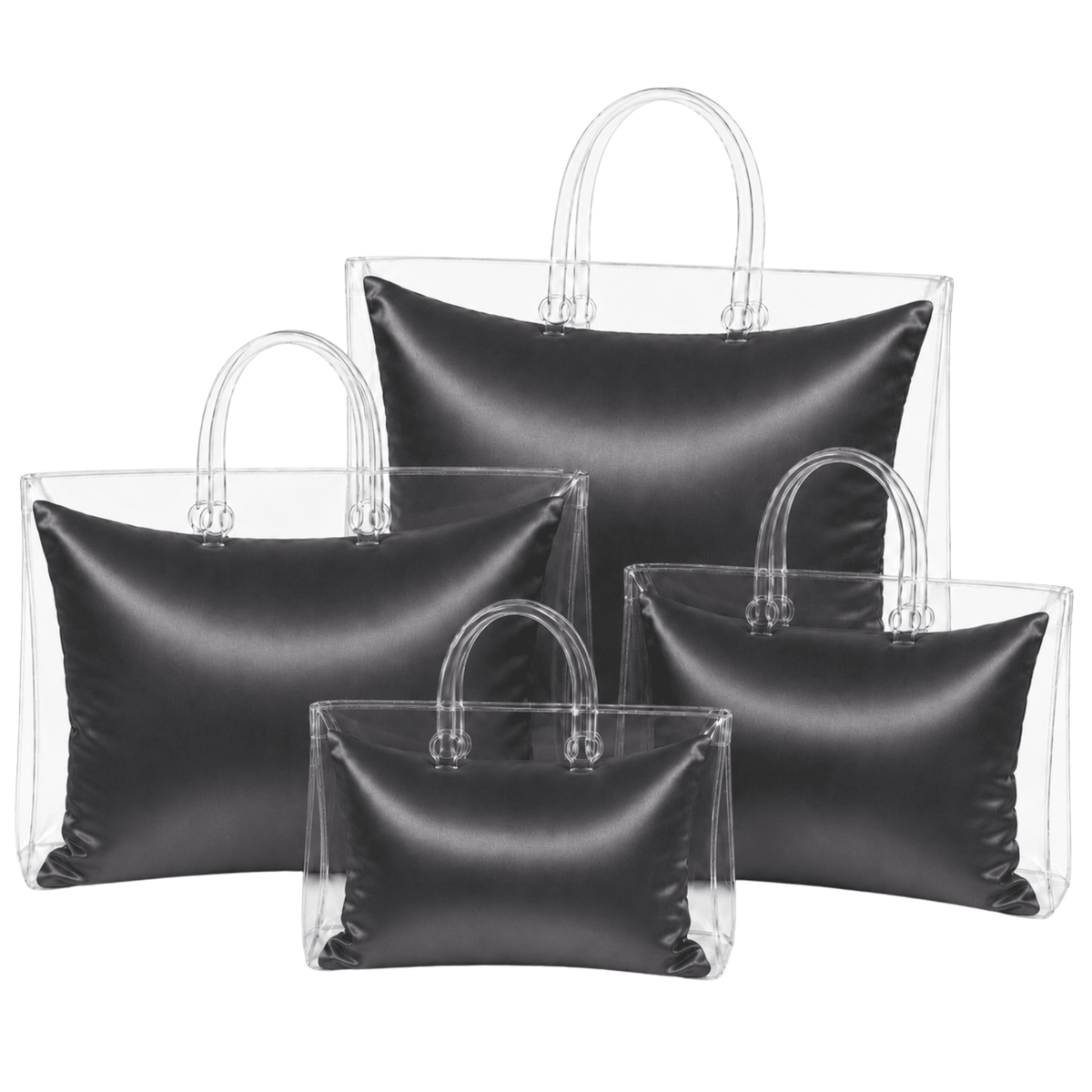 Luxury Purse Pillow Set (4 Piece) | Handbag Pillow Inserts for Designer Bags - IVORY - Fabrinique