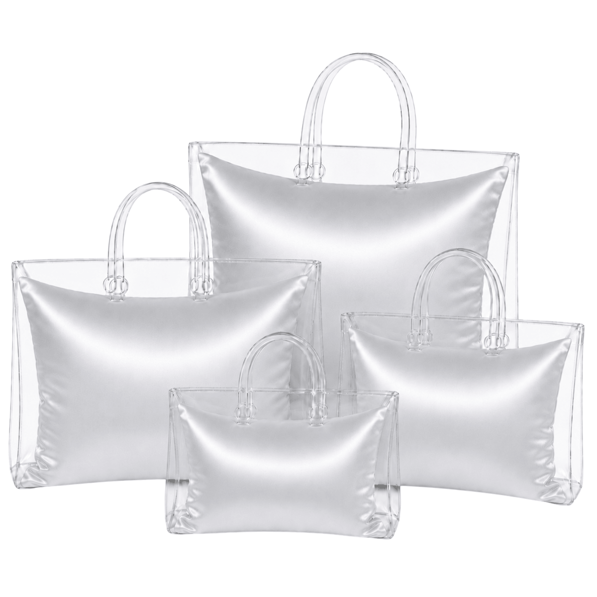 Luxury Purse Pillow Set (4 Piece) | Handbag Pillow Inserts for Designer Bags - IVORY - Fabrinique