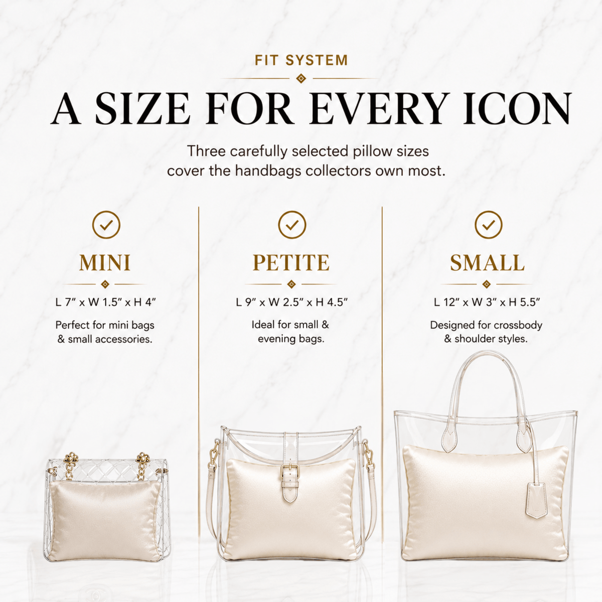 Signature 3 Piece Set - CREAM - Fabrinique