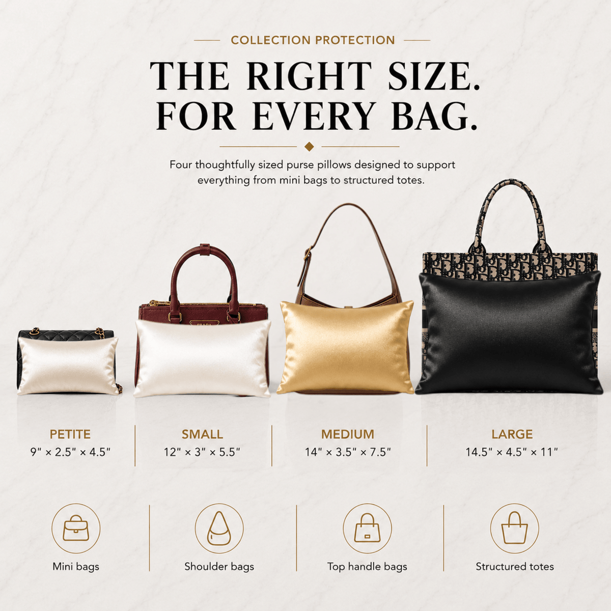 Signature 4 Piece Set - IVORY - Fabrinique