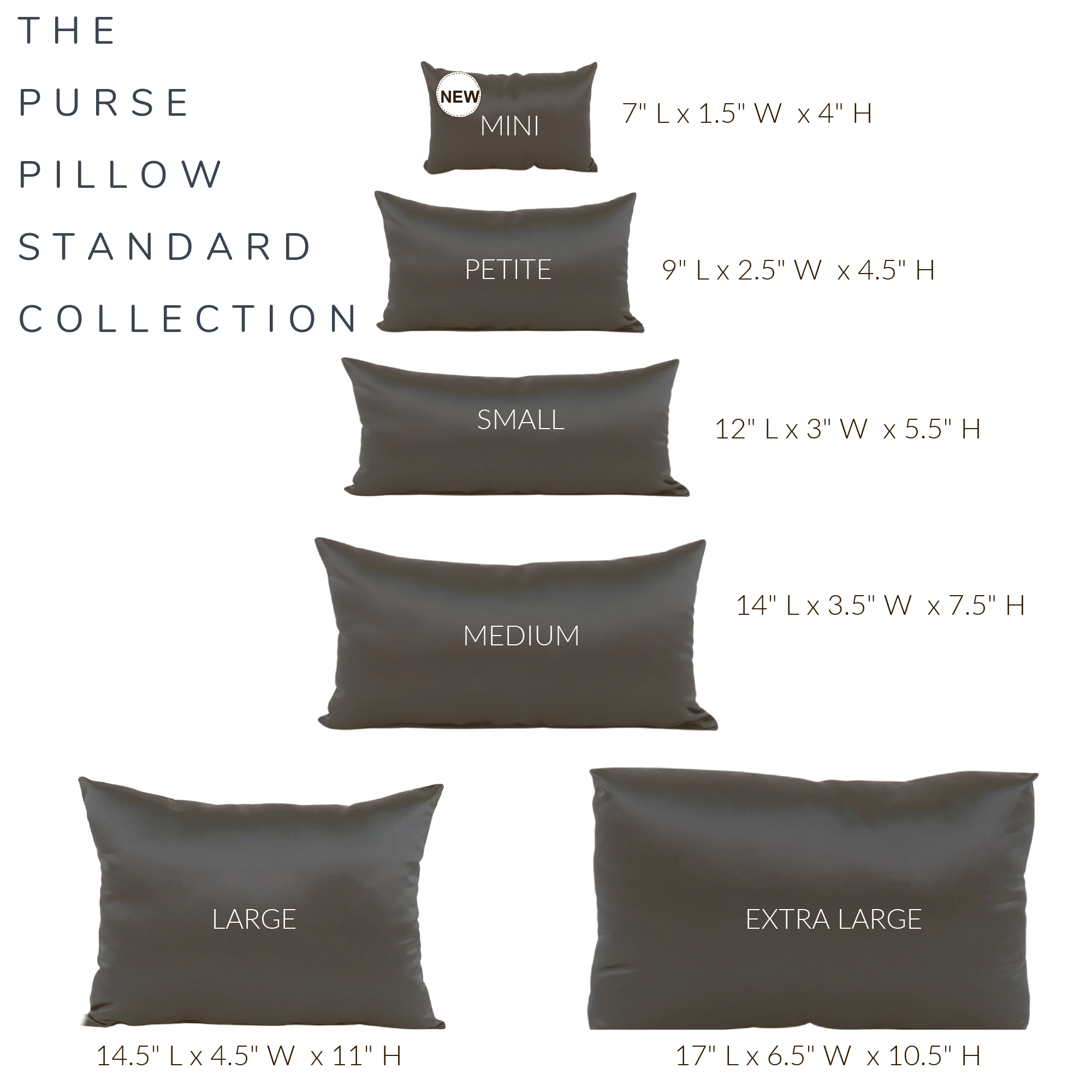 Handbag Pillow Shapers Inserts-Purse Pillows